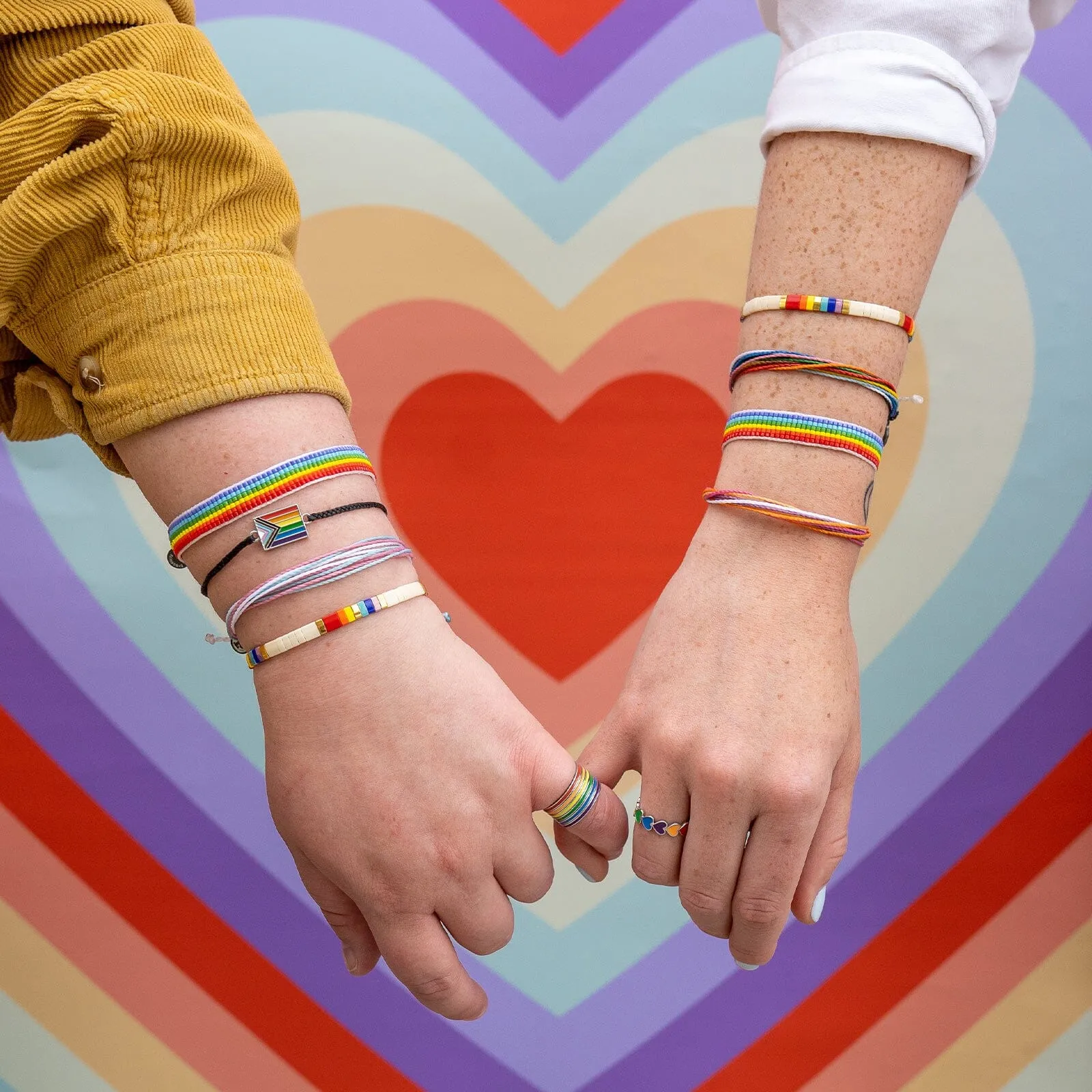 Rainbow Ring Stack