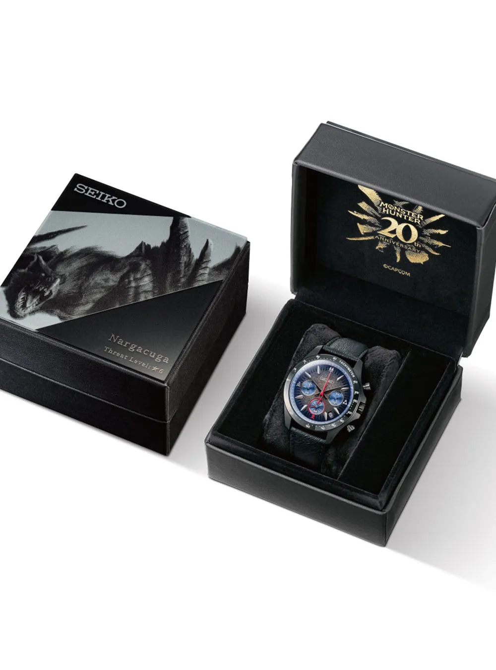 SEIKO × MONSTER HUNTER 20TH ANNIVERSARY COLLABORATION MODEL LIMITED EDITION MADE IN JAPAN