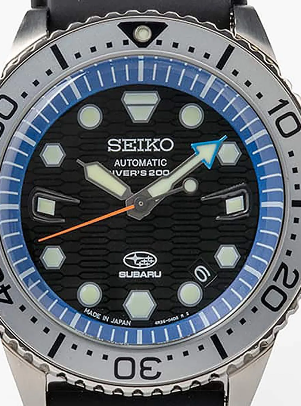 SEIKO × SUBARU AUTOMATIC DIVER'S 200MM MADE IN JAPAN LIMITED EDITION