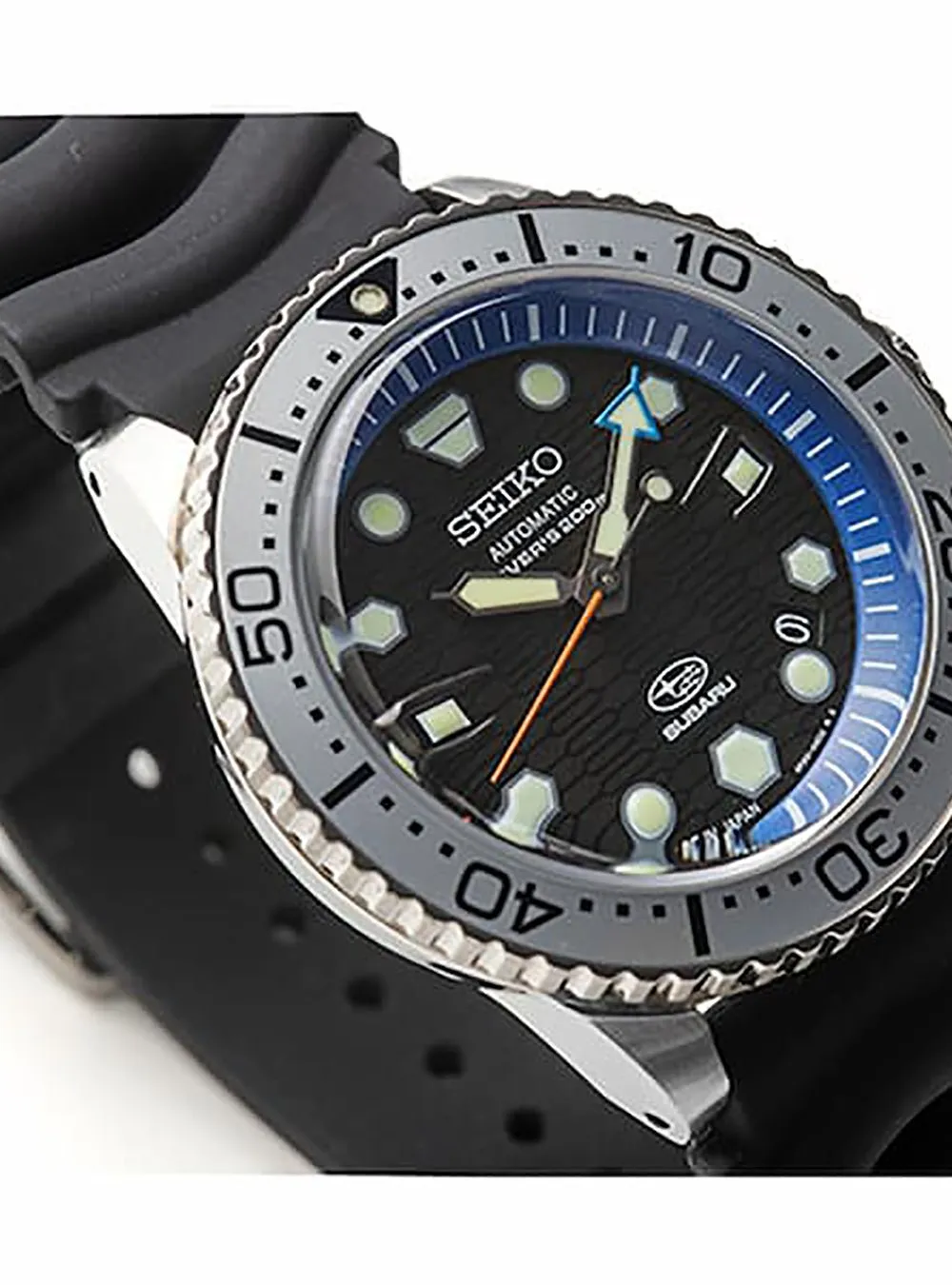 SEIKO × SUBARU AUTOMATIC DIVER'S 200MM MADE IN JAPAN LIMITED EDITION