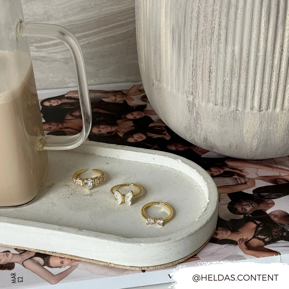 Shell Butterfly Ring
