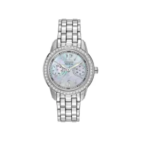 Silhouette Crystal Eco-Drive Ladies Watch - Citizen