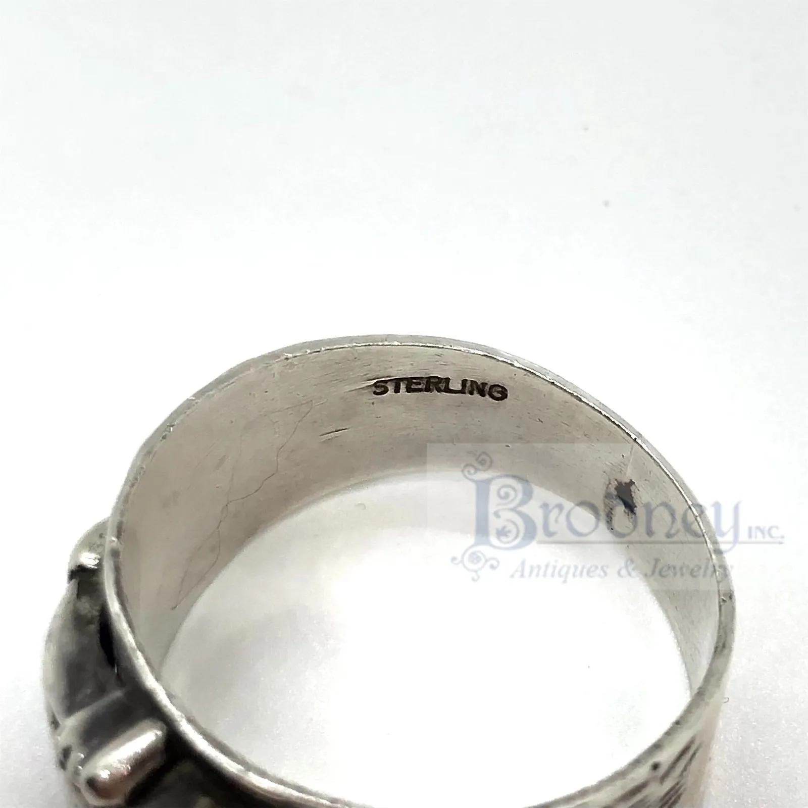 Sterling Silver Men's Claddagh Ring