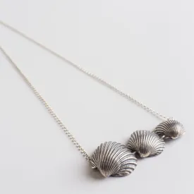 Story III from perfect to big oyster - chain necklace - silver 925
