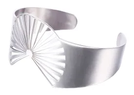 Taylor "Charisma" 18k White Gold Plated Stainless Steel Bracelet