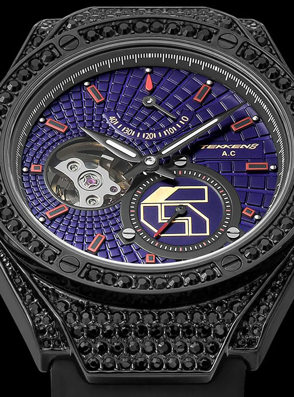 TEKKENｘANGEL CLOVER COLLABORATION WATCH LIMITED EDITION JAPAN MOV'T