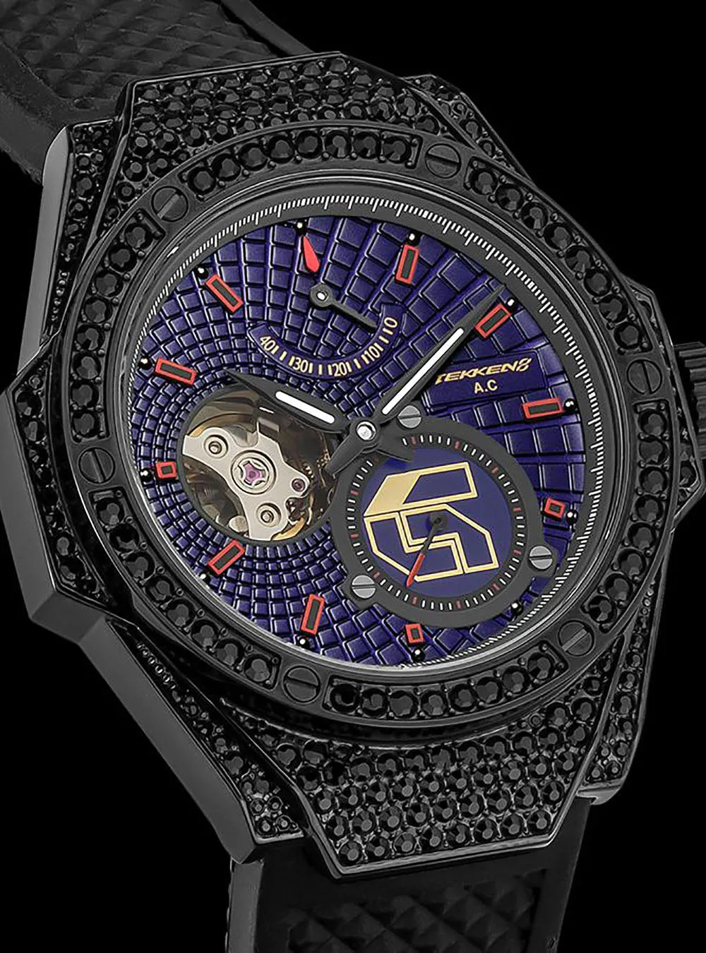 TEKKENｘANGEL CLOVER COLLABORATION WATCH LIMITED EDITION JAPAN MOV'T