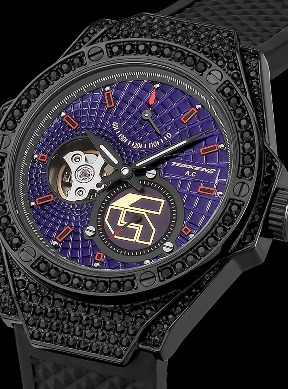 TEKKENｘANGEL CLOVER COLLABORATION WATCH LIMITED EDITION JAPAN MOV'T