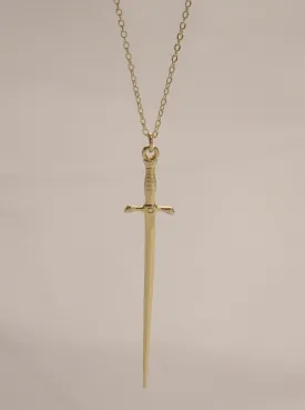 The Silvet Long Dagger Necklace