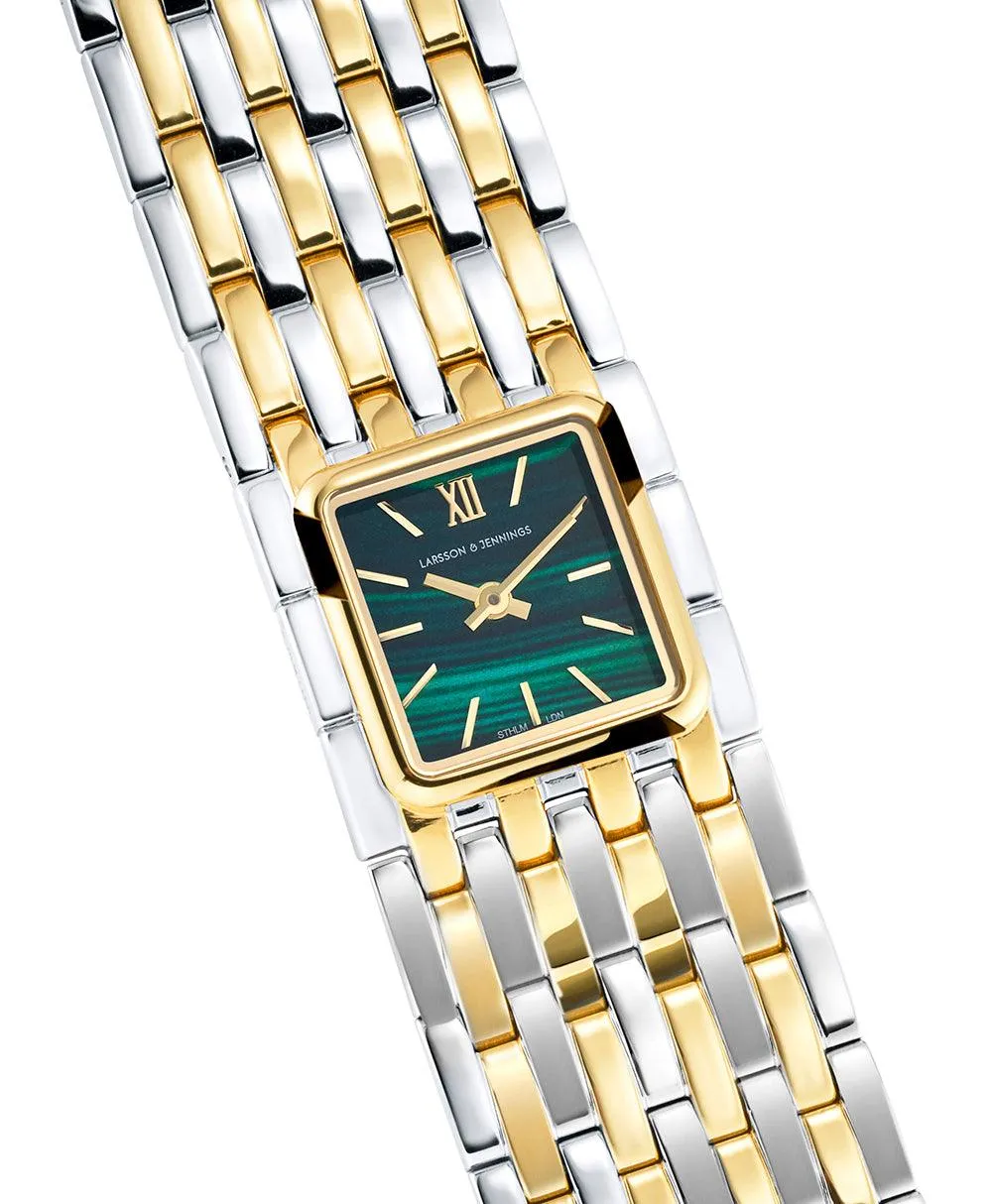 Tribeca Mixed Gold Green 24mm