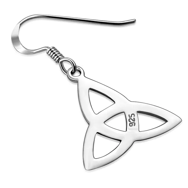 Triquetra Earrings - Sterling Silver