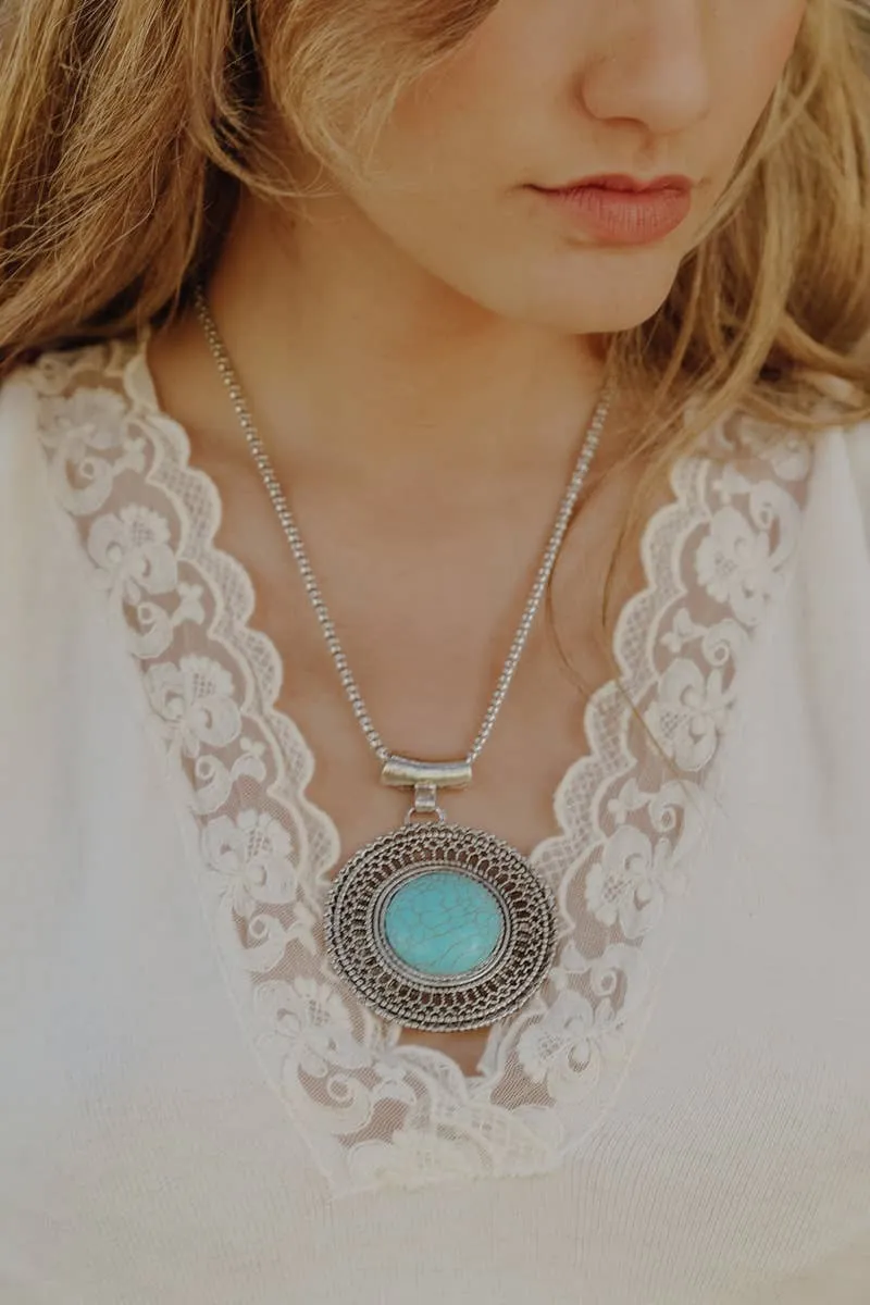 Turquoise Sunrise Necklace