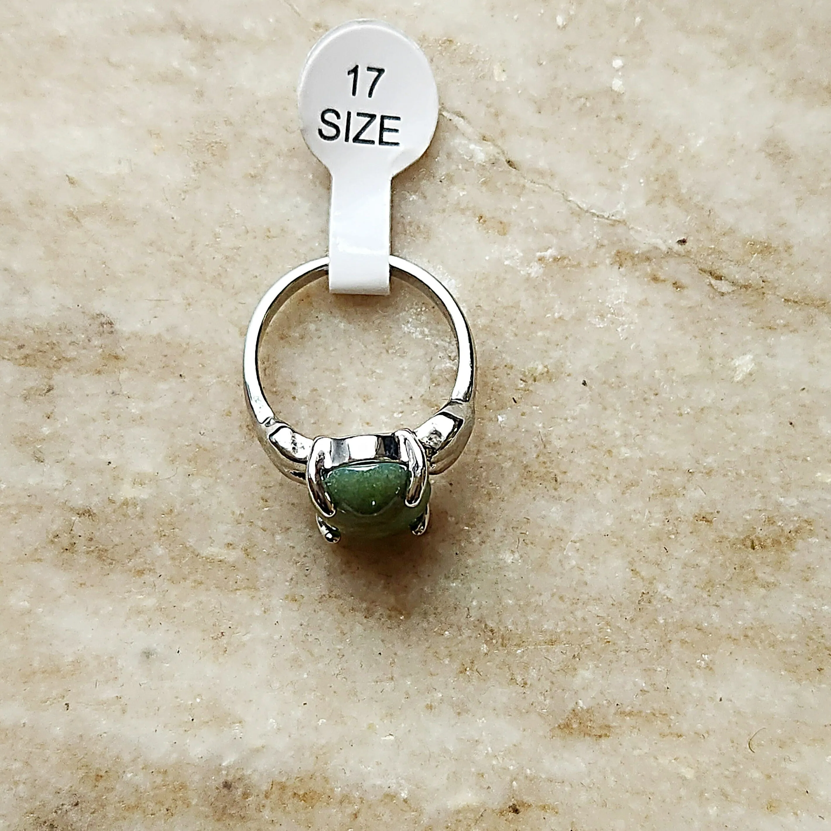 Vedazzled Mixed Aventurine Ring