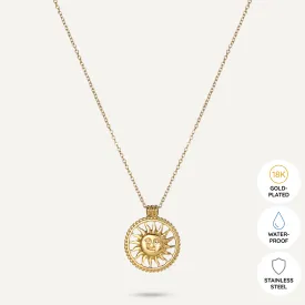 Vibes | Radiant Sol Necklace | 18K Gold-Plated