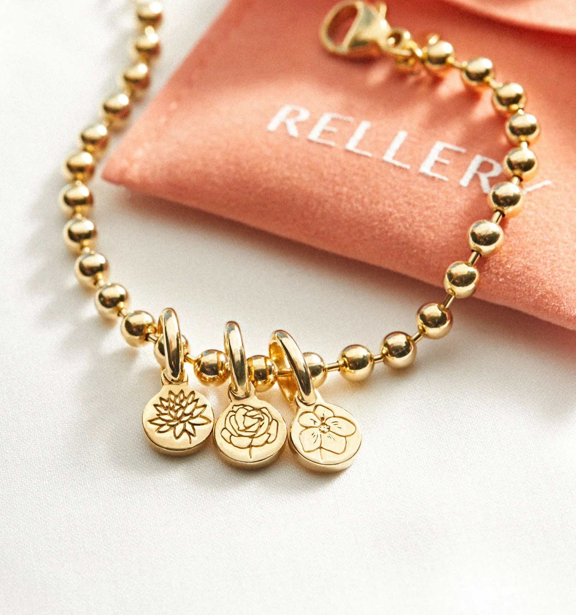 Violet Flower Bracelet - February