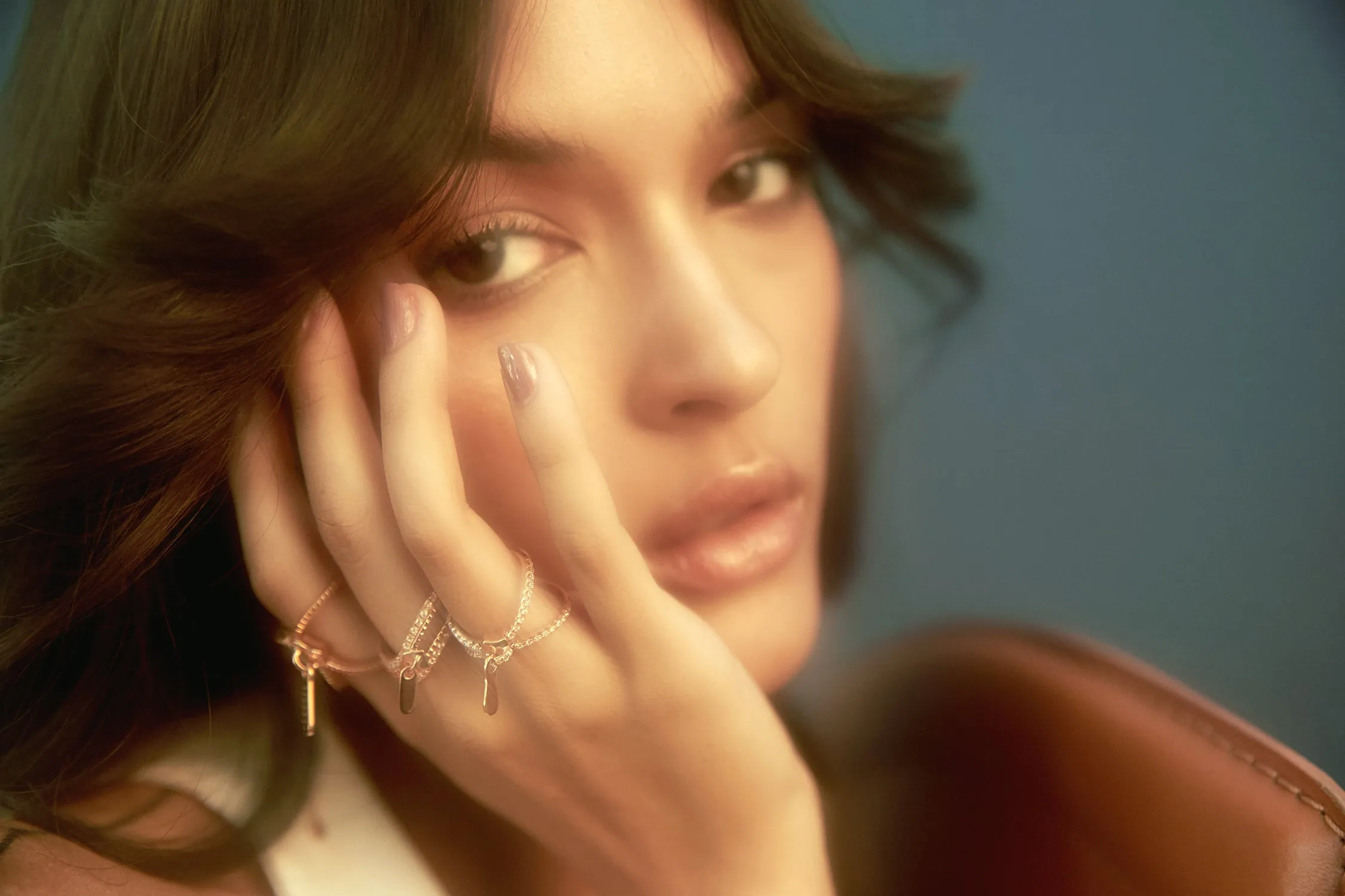 Zip Ring - Pinkgold
